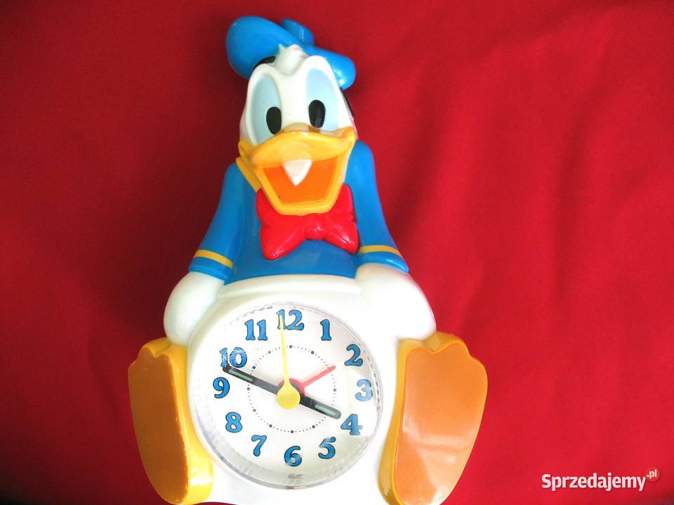 Zegarek Budzik Kaczor Donald 165 x 12 Stary Siedlce