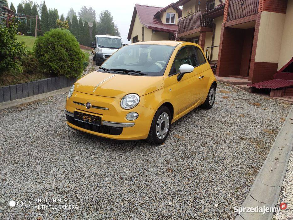 Fiat 500 1.2 benzyna 70km 105tys km 2012r