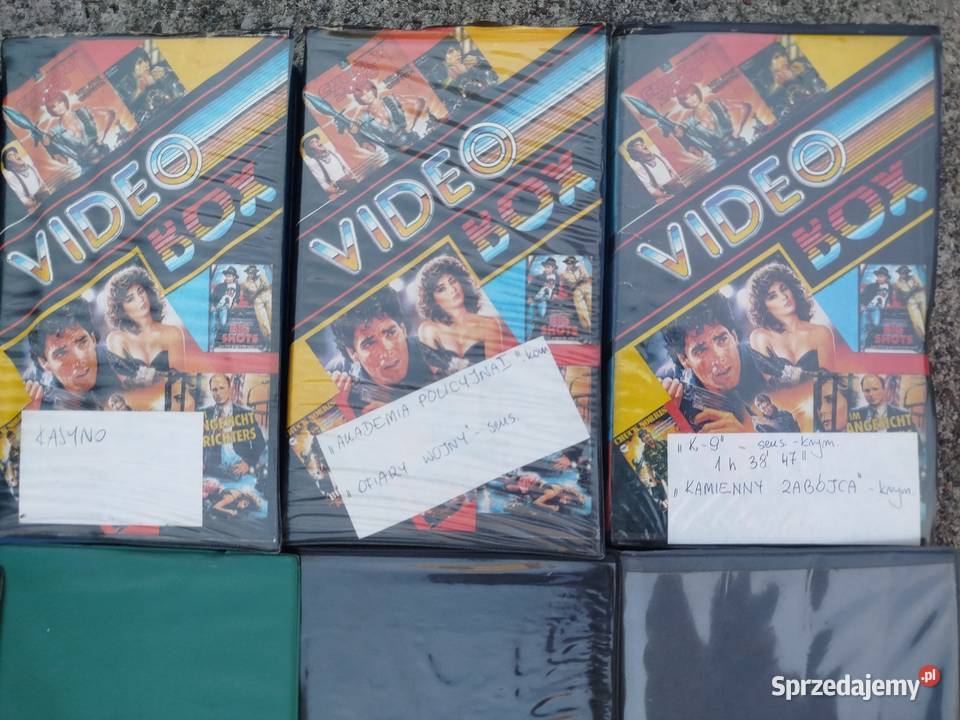Kasety VHS 33 sztuki filmy Opole sprzedam