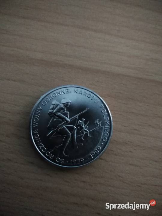 Moneta 500 złotych Wojna Obronna 1989 r Jasło sprzedam