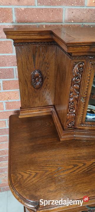 Ekskluzywny kredenspomocnik dębowy Łagów sprzedam