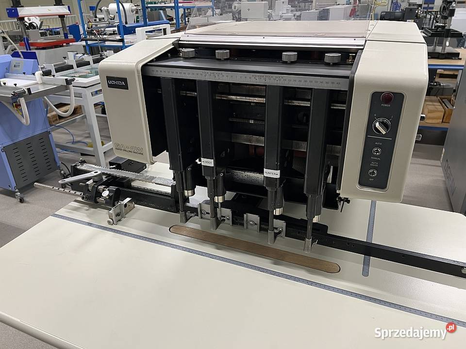 Wiertarka do papieru czterogłowicowa Uchida GA4W Produkcja mazowieckie Radom