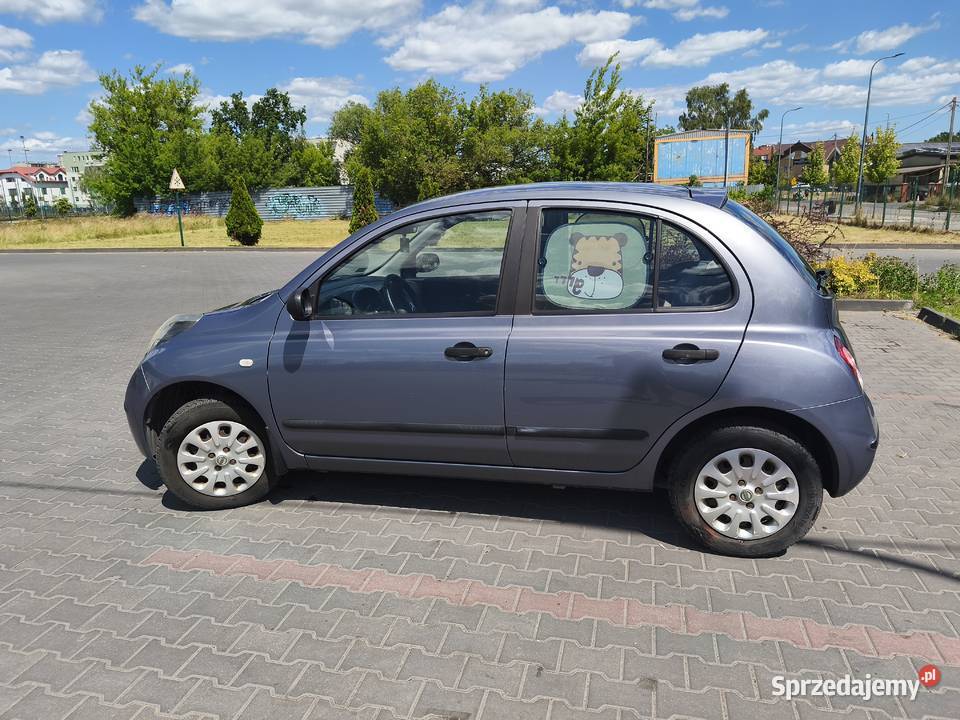 Nissan Mircra 5D Super Stan wspomaganie kierownicy mazowieckie sprzedam