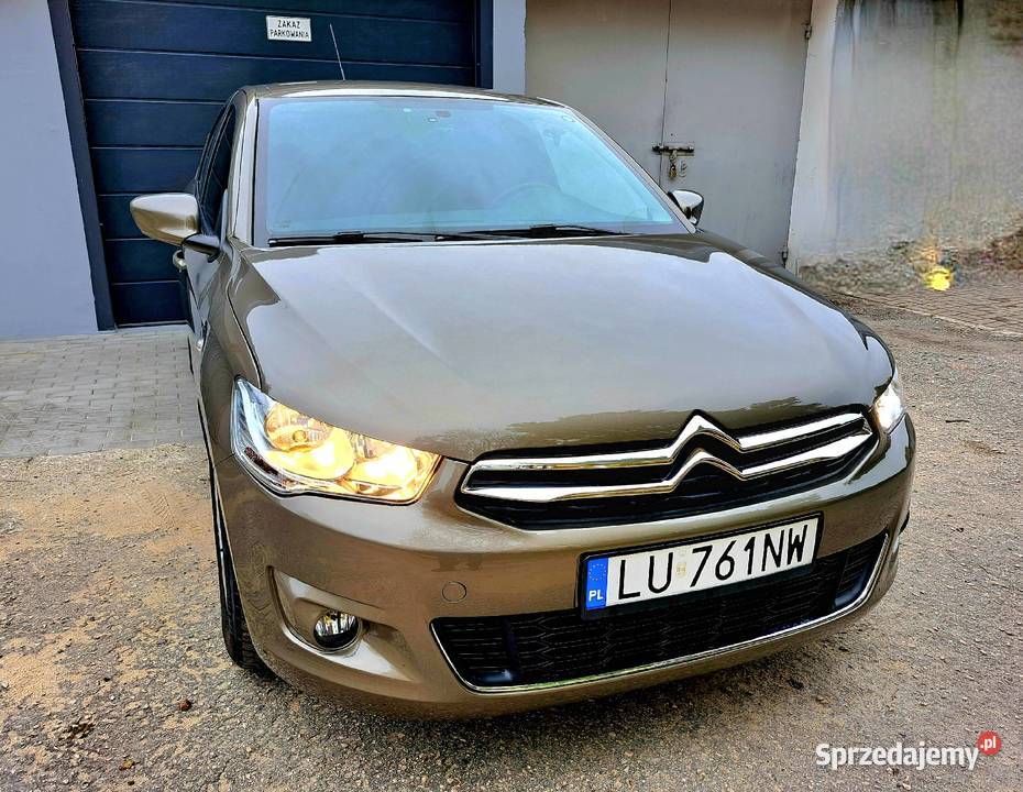 Citroen CElysee 16 BlueHDI 20162017 r DIESEL wielofunkcyjna kierownica Lublin sprzedam