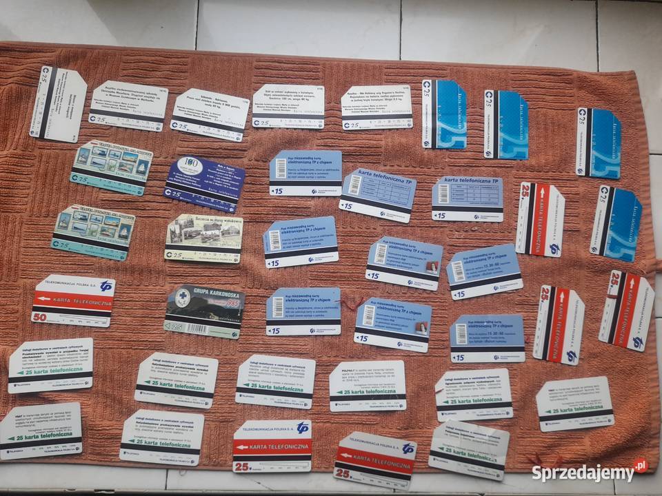 karty telefoniczne 260 sztuk Kolekcje dolnośląskie