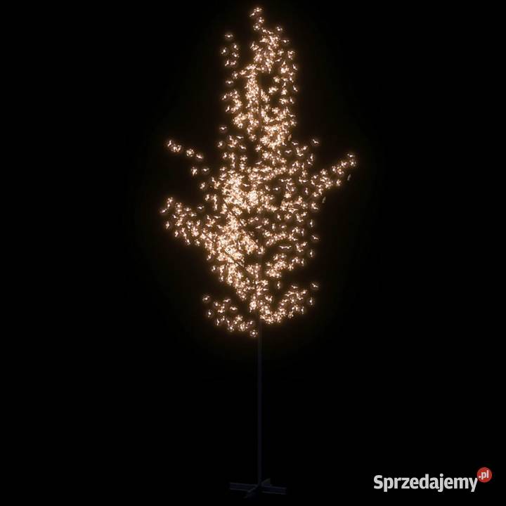 vidaXL Drzewko wiśniowe 672 LED ciepła biel 400 Warszawa