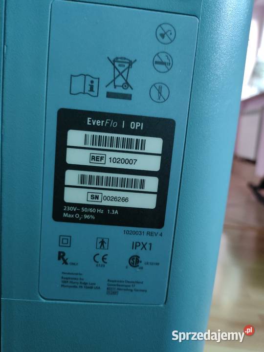 Koncentrator tlenu Philips EverFlo Wola Kopcowa