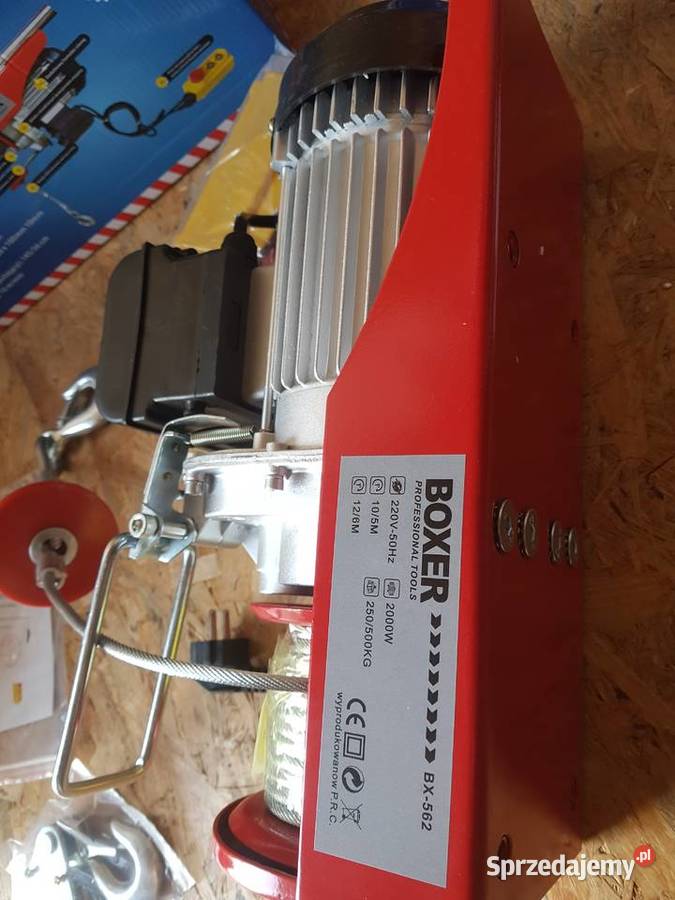 wyciagarka elektryczna firmy Boxer bx 562 Elektryczne wielkopolskie