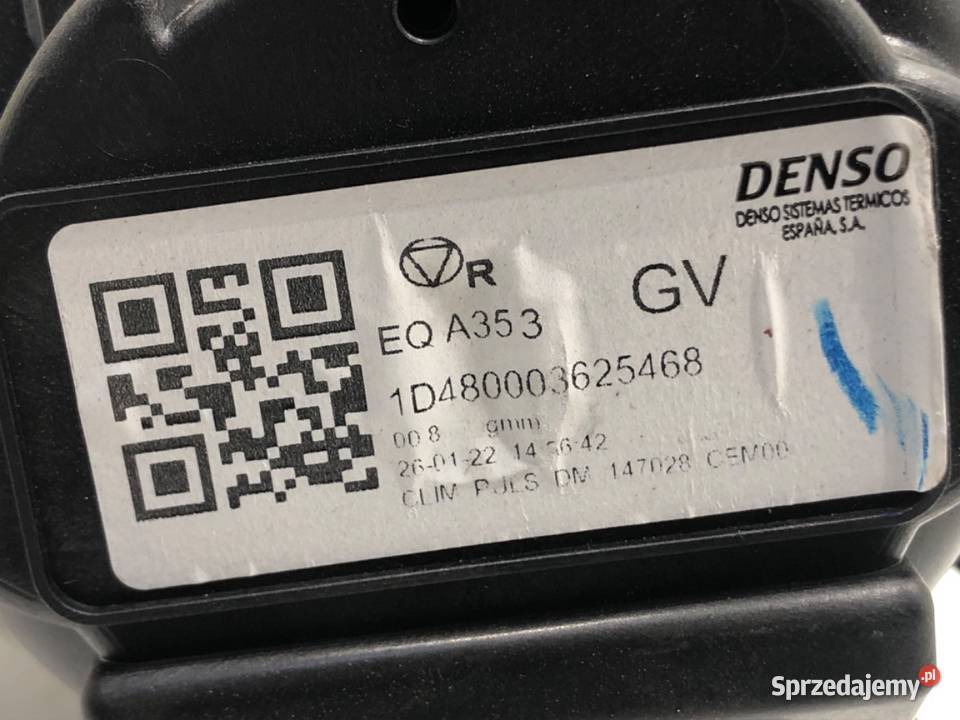 DMUCHAWA NAWIEWU CITROEN BERLINGO III WENTYLATOR osobowe