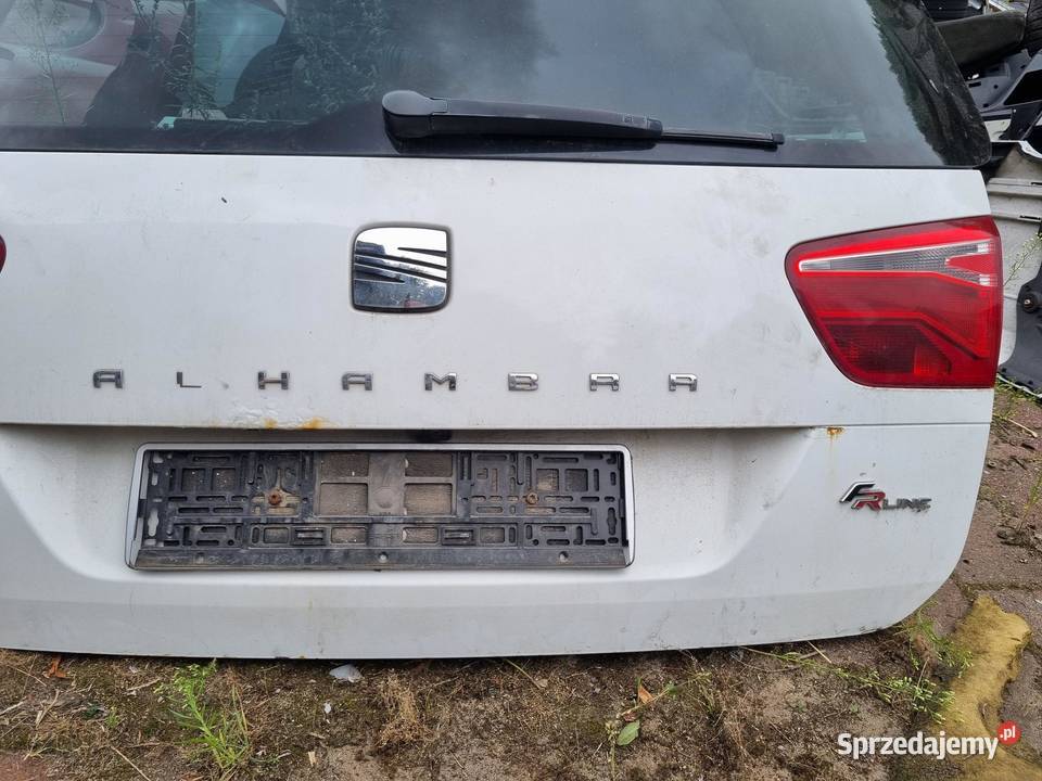 KLAPA TYLNA TYŁ SZYBA KAMERA SEAT ALHAMBRA II