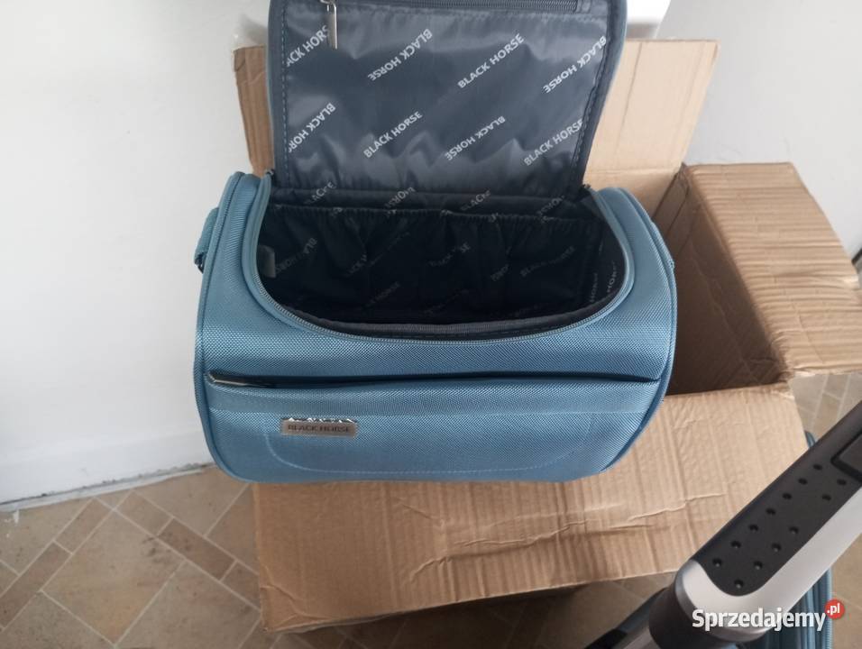 walizka kabinowa z kuferkiem z grubej codury na Lublin sprzedam