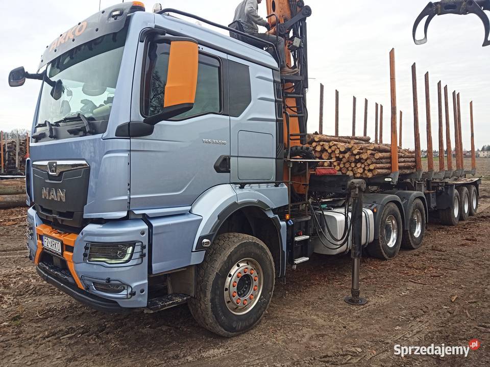 MAN TGS 510 drewna Epsilon 250Z Motoryzacja Bolewice