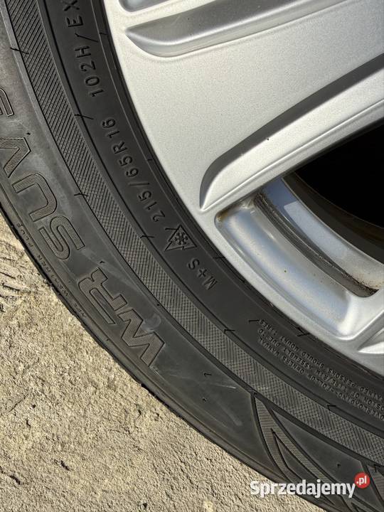 Koła zimowe Audi Q3 oem 16 opony Nokian Tyres WR Piła Kościelecka