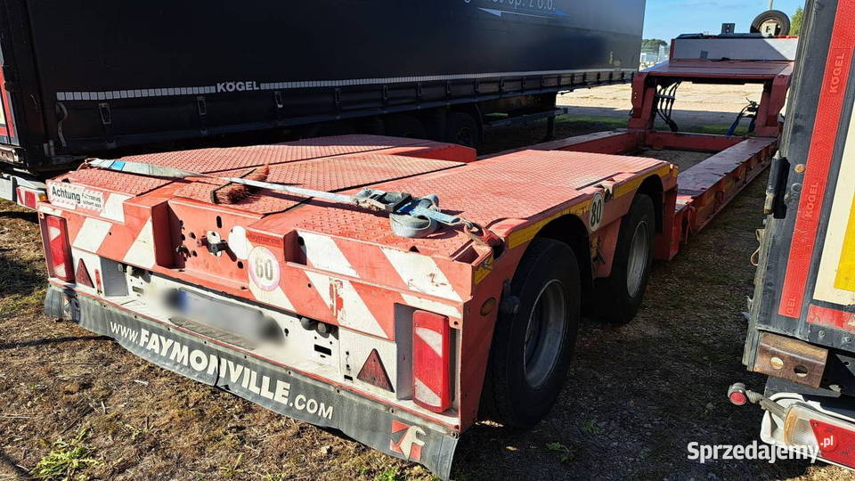 Faymonville MEGAMAX FS42 osie skrętne Kraków sprzedam