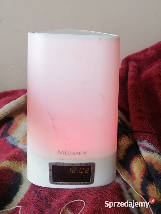 radio zegarek Medisana Budzik Świetlny Lampka