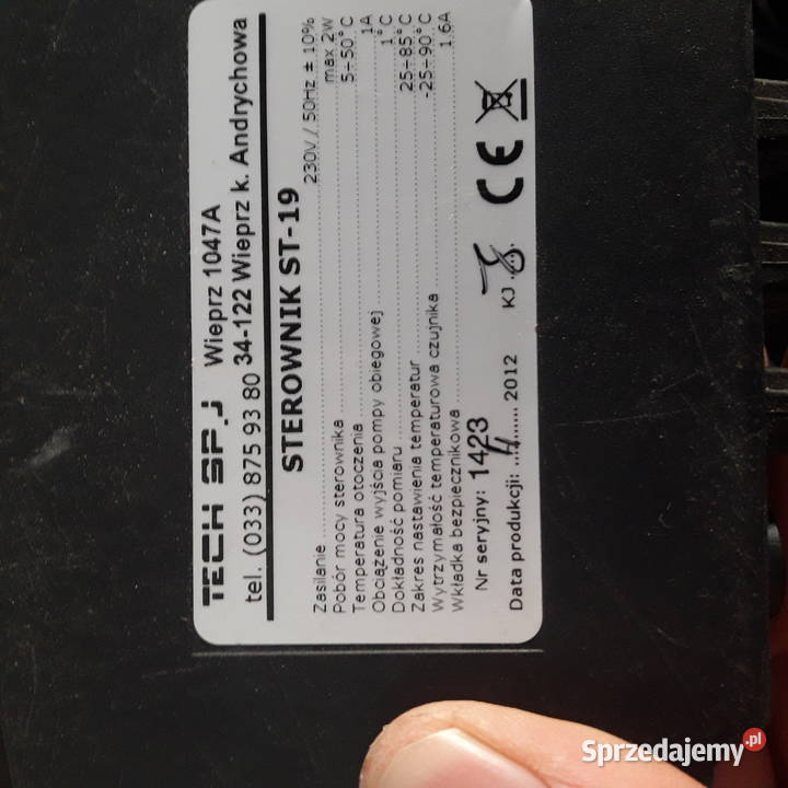 Regulator ST19 Frycowa