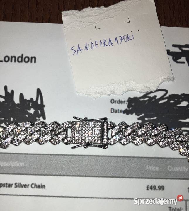 Trapstar Silver Chain Naszyjnik Kraków