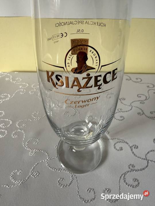 Szklanka Książęce Czerwony Lager 05l Oryginalny