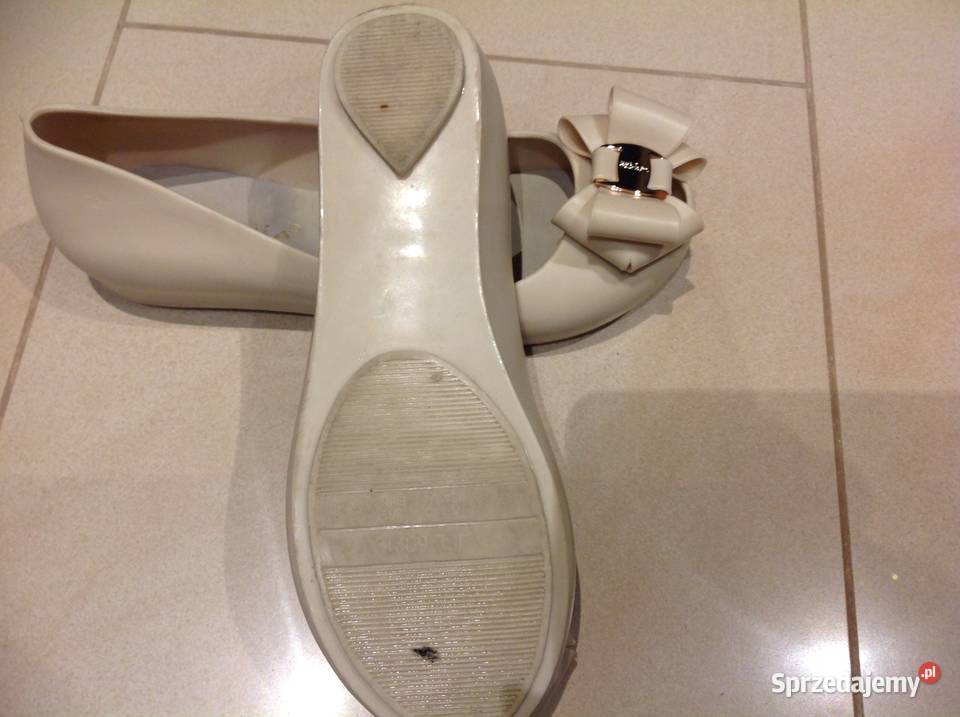 Meliski Gumowe Damskie ANESIA 36 Beżowe