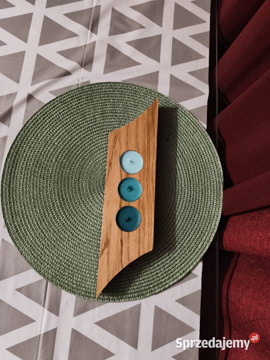 Świecznik podgrzewacz drewniany nowy wzór Lublin sprzedam