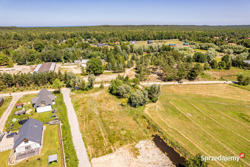 Działka Jantar 1080m2 utwardzona pomorskie