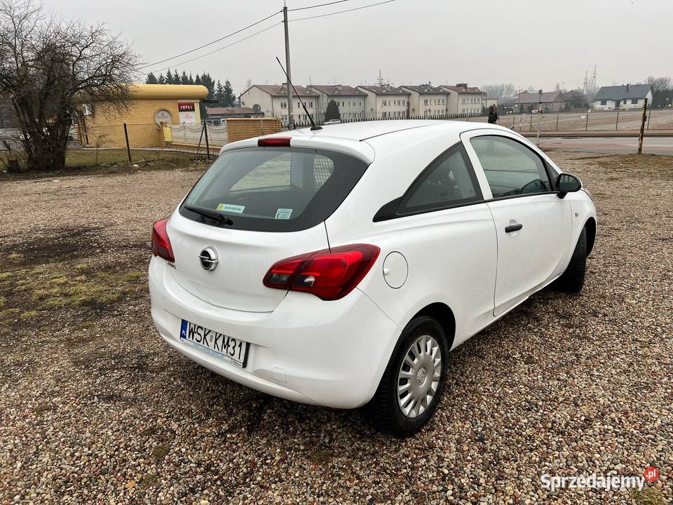 Opel Corsa E VAN F VAT 23 VAT1 KRATKA polski benzyna Sokołów Podlaski