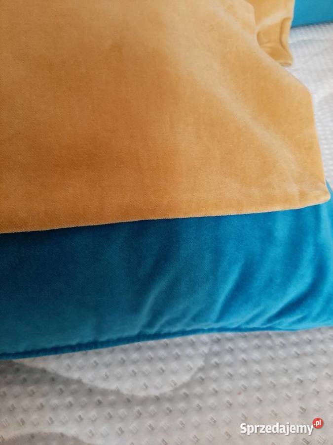 Poduszki ozdobne poszewki Ikea odcienie błękitu lubuskie Słubice sprzedam