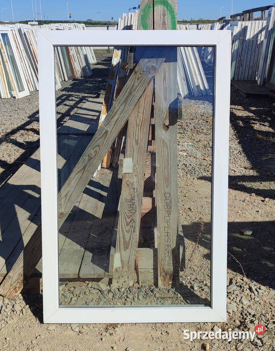 OKNA KacprzaK Witryna 79X128 FIX Używany PCV Siedlce
