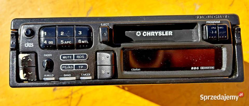 CHRYSLER LEBARON LEBARON 8792 RADIO FM Sprzęt audio fabryczny Radom