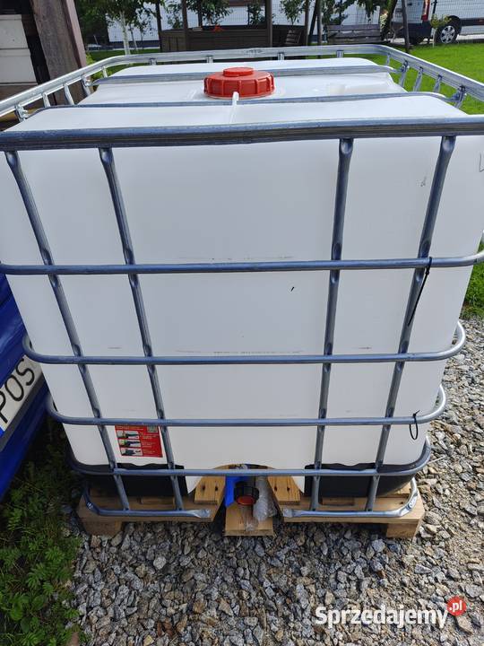 Mauzer 1000l paletopojemnik zbiornik na wode Ostrów Wielkopolski