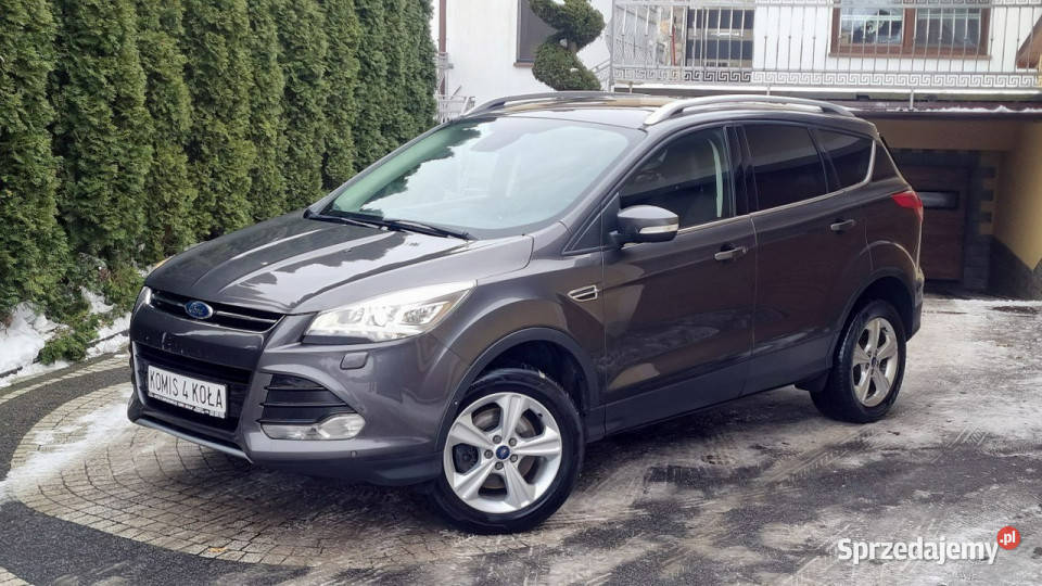 Ford Kuga Serwis 4x4 Automat PółSkóry GWARANCJA elektrochrom. lusterko wst. Płońsk