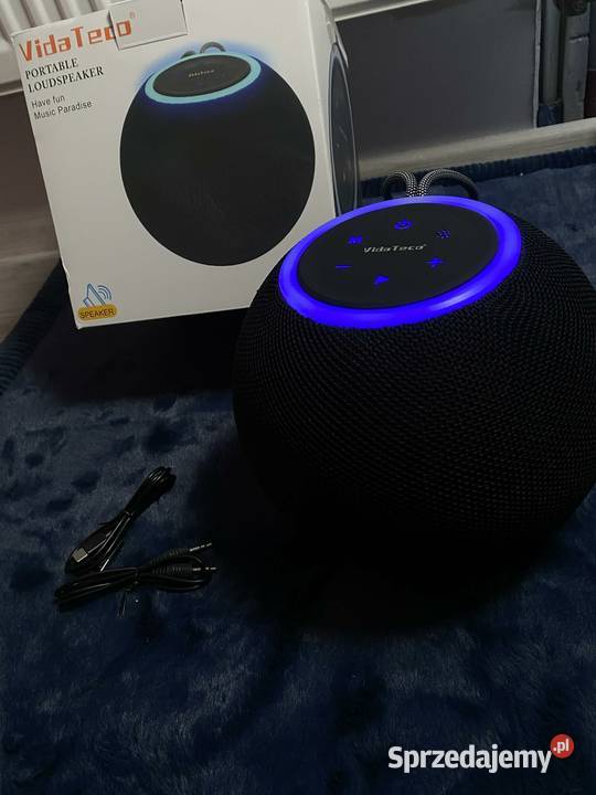 Głośnik Bluetooth C57 przenośny LED USB FM bass