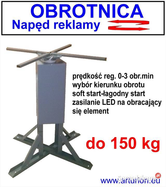Napęd reklamy obrotnica do 150 zewnętrzna C mazowieckie Warszawa