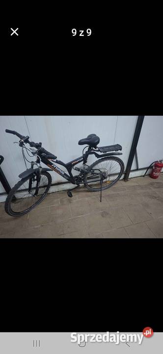 Rower męski uszkodzone tylna koło