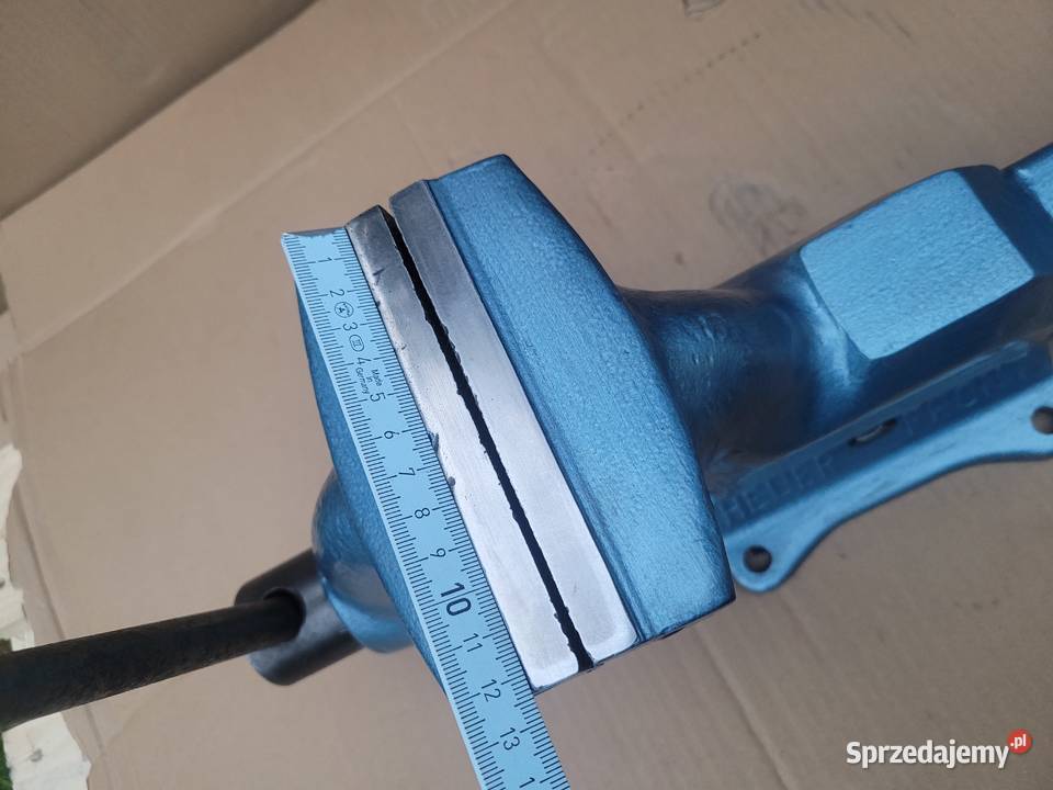 Niemieckie imadło stalowe kute Heuer Front 15