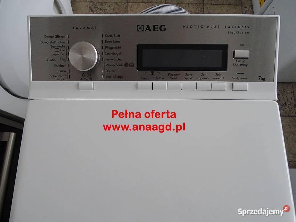 Pralka AEG Protex Plus A 7 GWARANCJA DUŻY WYBÓR Miękowo