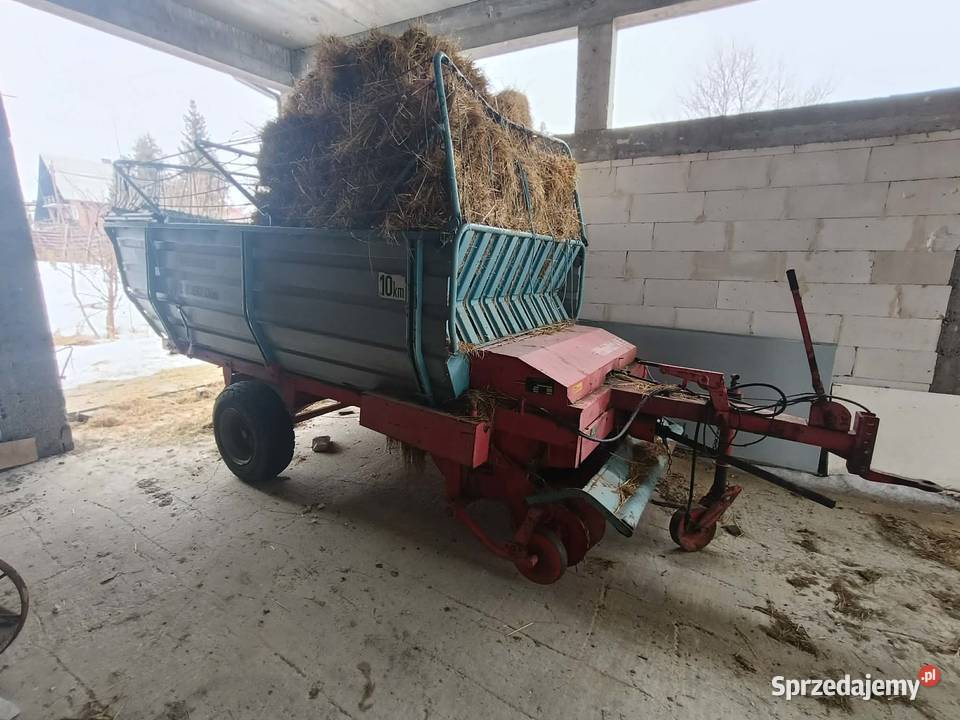 Przyczepa zbierająca Mengele LW 180 Duo stan Sonina sprzedam
