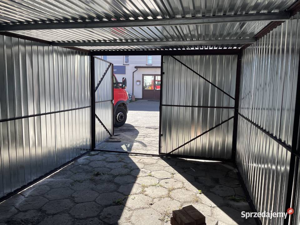 Garaż Blaszany Garaże Blaszane Blaszak MODEL Warszawa