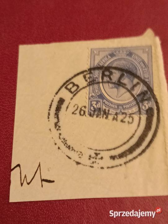 Znaczek unikatowy stempel śląskie Gliwice