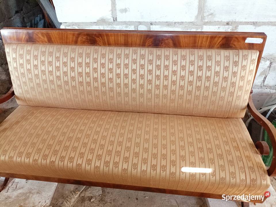 Antyczna kanapa sofa Biedermeier Secesja stan mazowieckie Warszawa sprzedam