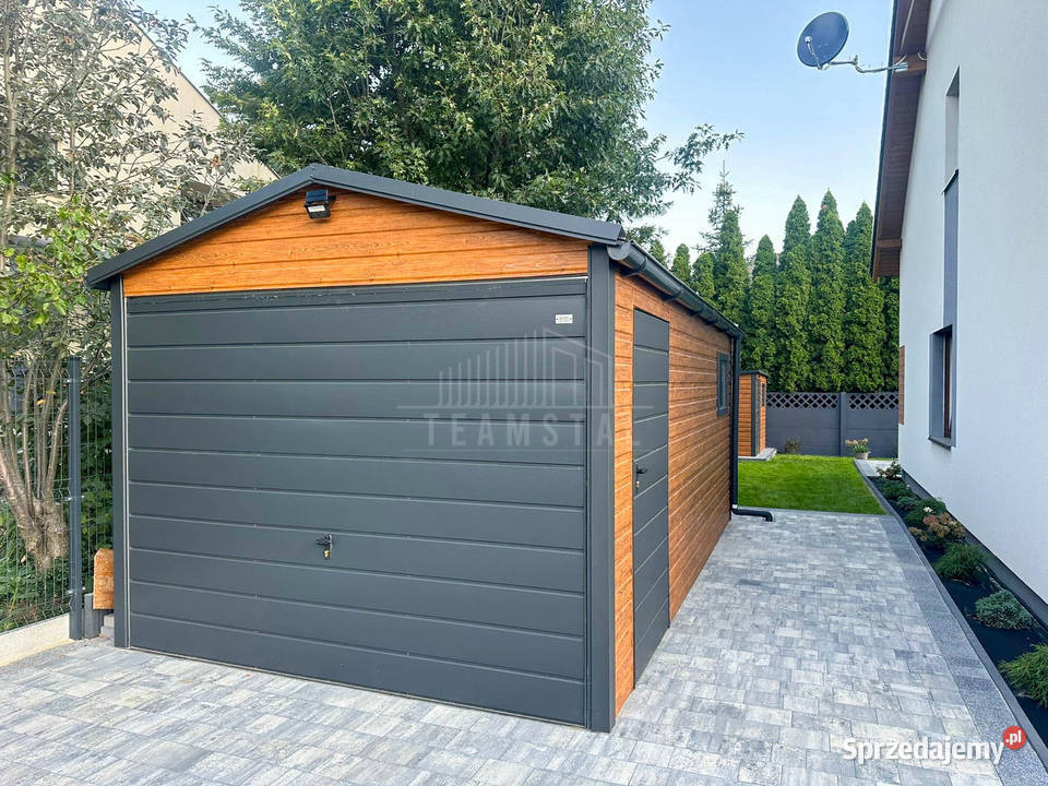Garaż Blaszany 3x6m Brama uchylna Drzwi Okno zachodniopomorskie Gryfice sprzedam