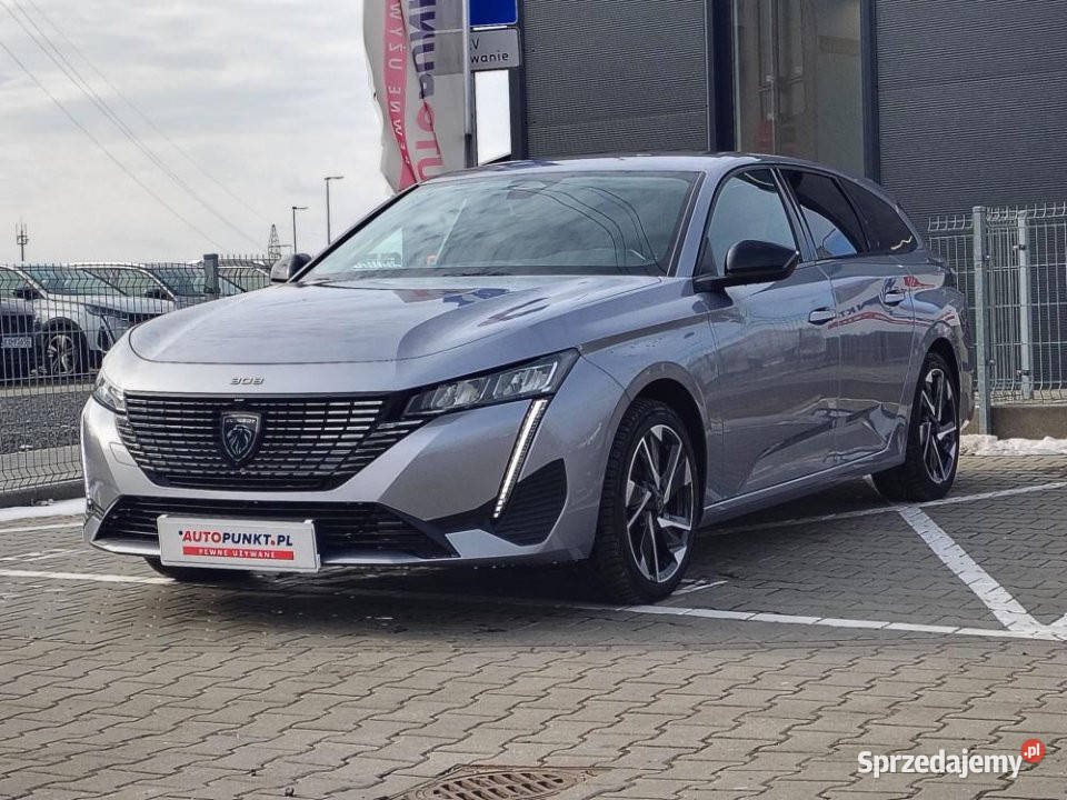Peugeot 308 2022r CarPlay Kam Cofania Tempomat Poznań