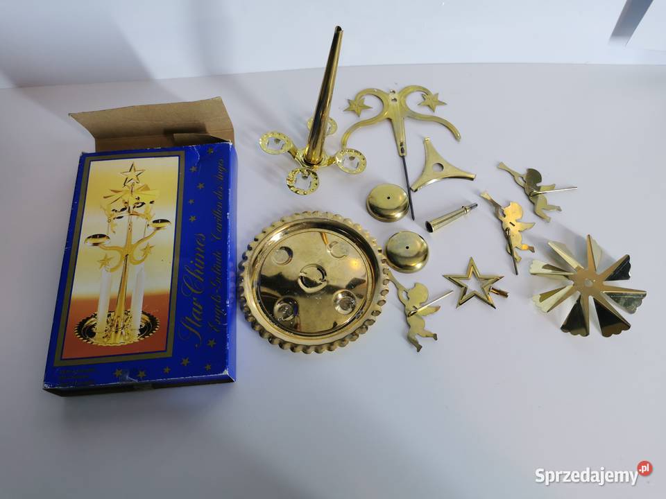 świecznik karuzela vintage ozdoba nieużywana Lublin