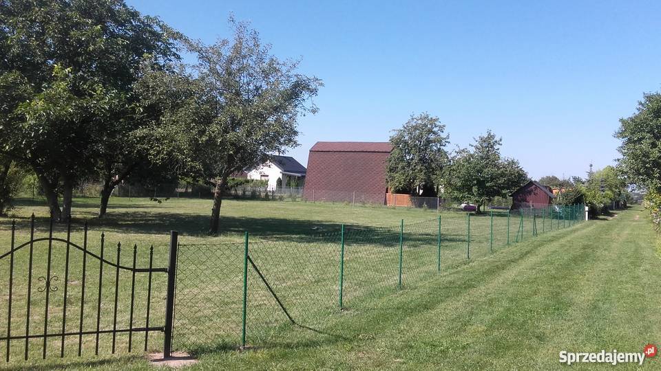 DZIAŁKA JEZIOREM siatka kujawsko-pomorskie Kikół-Wieś