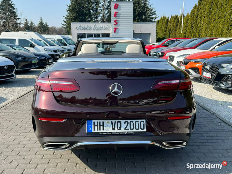 Mercedes E 200 E200 4Matic AMG Line Gwarancja czujnik parkowania Baranowo