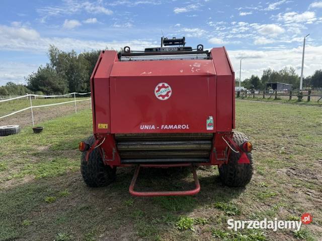Prasa rolująca UNIA FAMAROL DF 18 DD prasa Dzikowiec