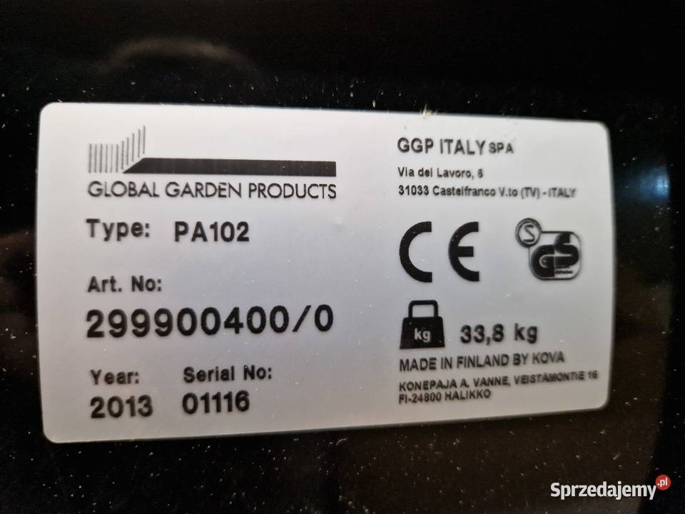 Pług do śniegu STIGA ESTATE Kosiarki i podkaszarki Warszawa