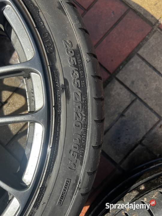 Komplet felg BBS 20 z letnimi oponami 25540 R20 Straduny