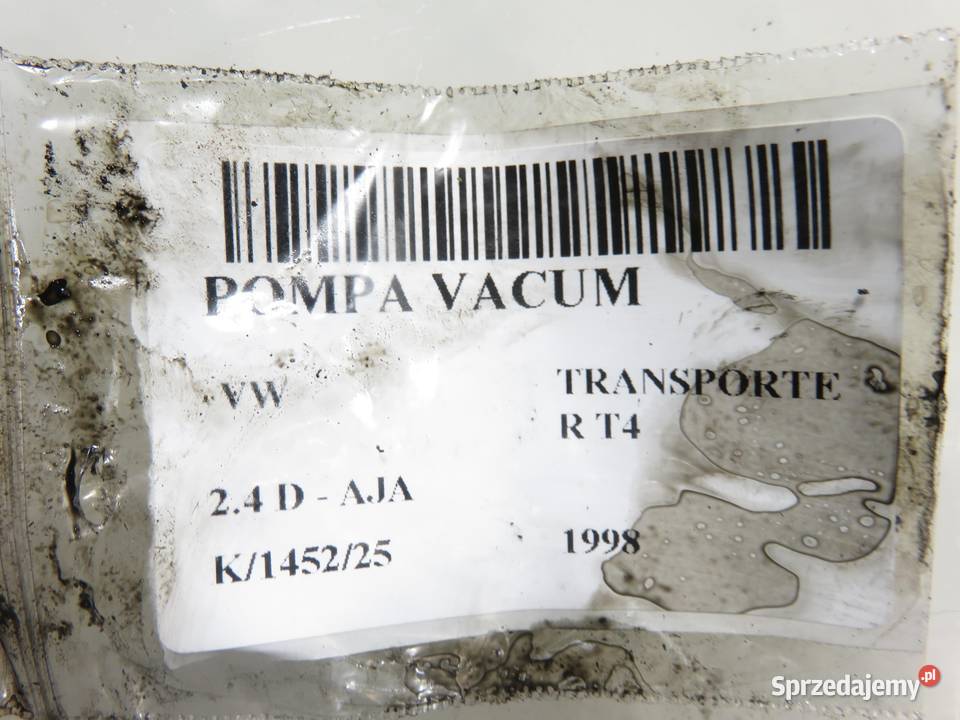 POMPA VACUM VW TRANSPORTER T4 24 D AJA sprzedam