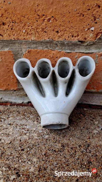Stara Porcelanowa Głowica Kablowa PRL Vintage kujawsko-pomorskie Świecie